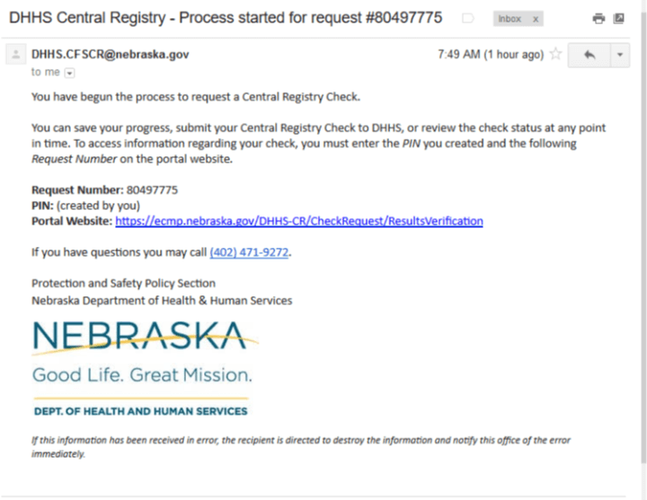 NE DHHS Online Portal Tour One Source